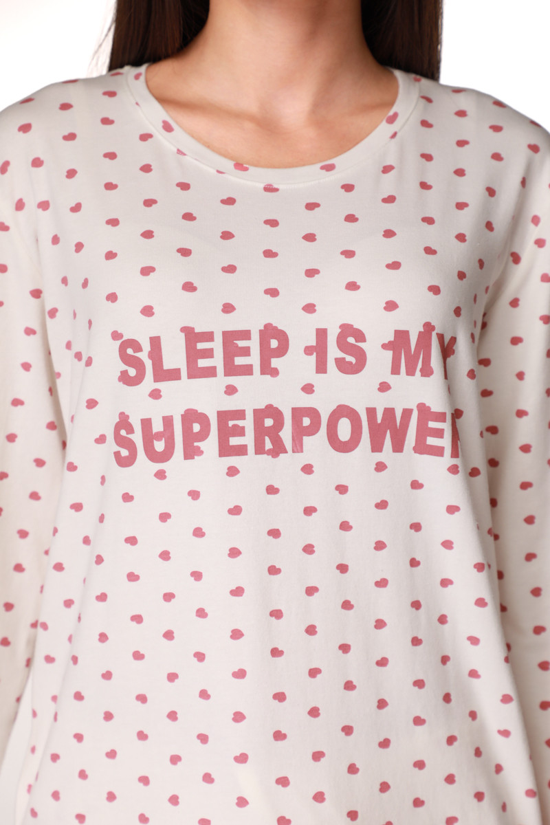 SF женски сет пижами SUPERPOWER DD FW25 