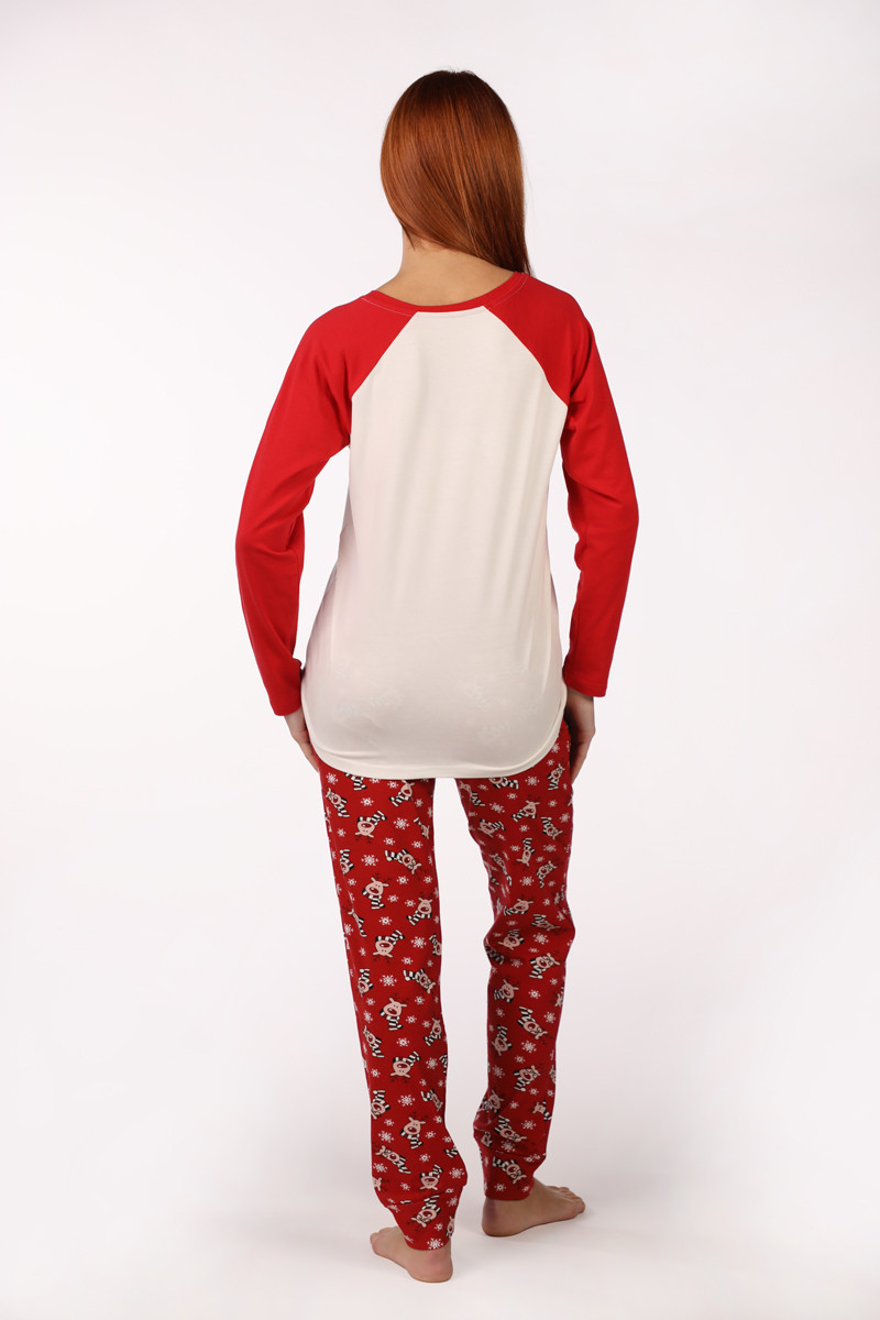 SF женски сет пижами NY OH DEER DD FW25 