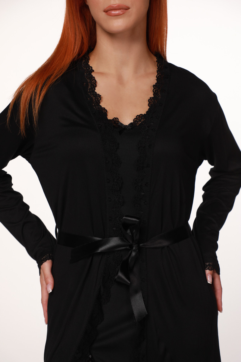 SF женски сет ноќница BLACK FW25 