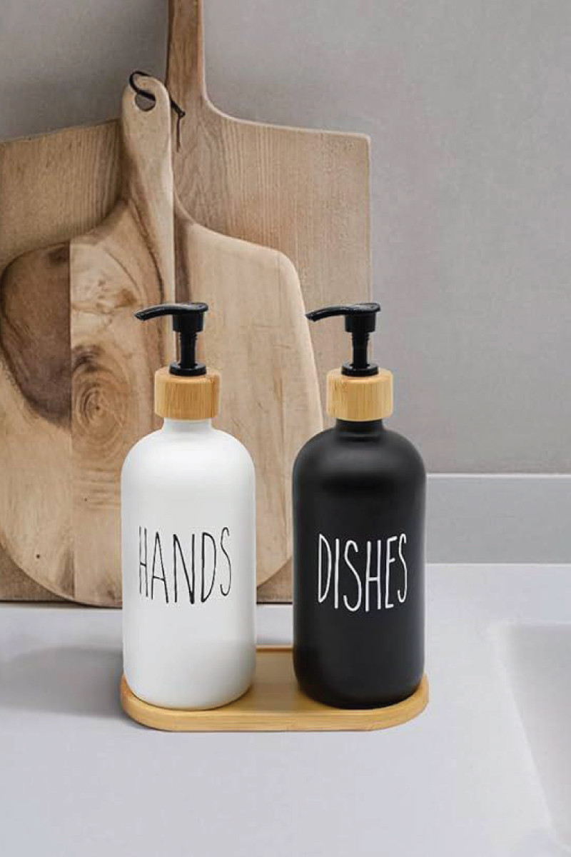 SF HOME  дозер за сапун BLANC/NOIR 