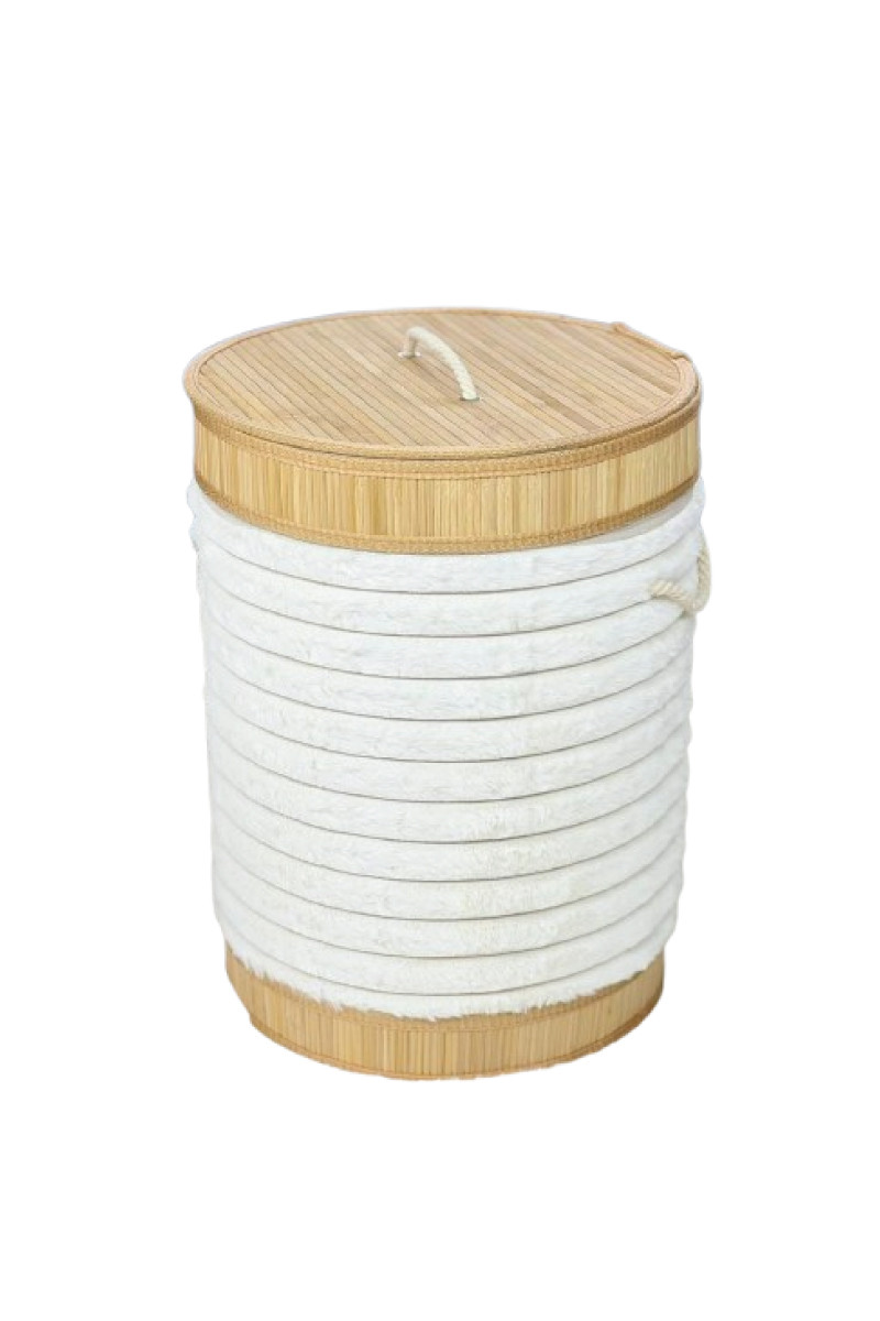 SF HOME корпа за алишта Корпа за алишта Wooden  white 