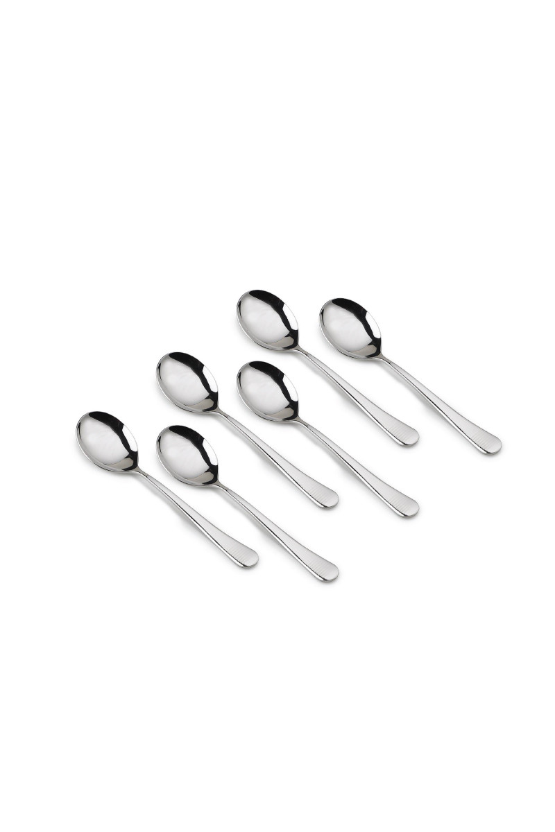 SF HOME  сет мали лажици Сет мали лажици 6/1 Silver 