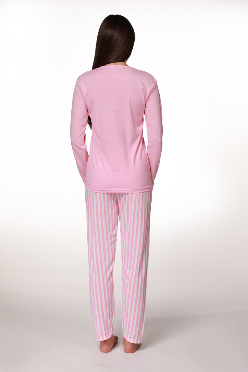 Rujam женски сет пижами 7123 PINK CAT 