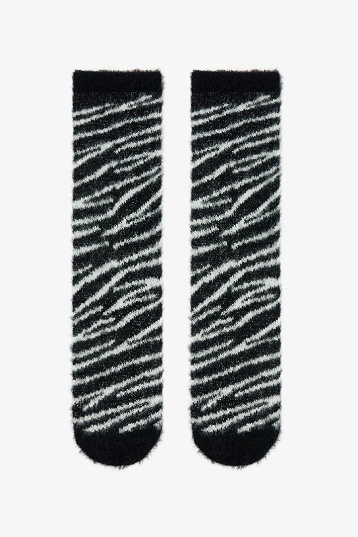 Penti женски класични чорапи ZEBRA FLUFFY SOKET 