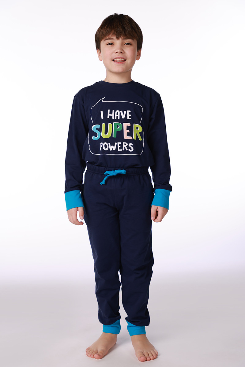 SF детски сет пижами POWERS DD SS26 
