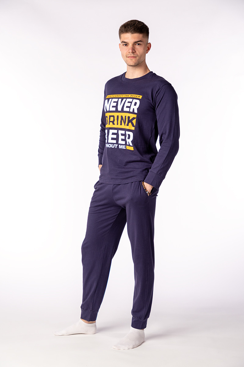 SF машки сет пижами NEVER DD SS26 