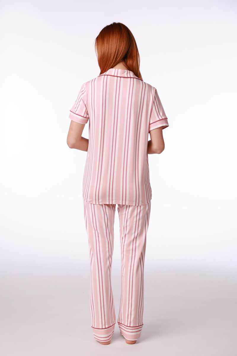 SF женски сет пижами 735190 POWDER STRIPES KD SS26 
