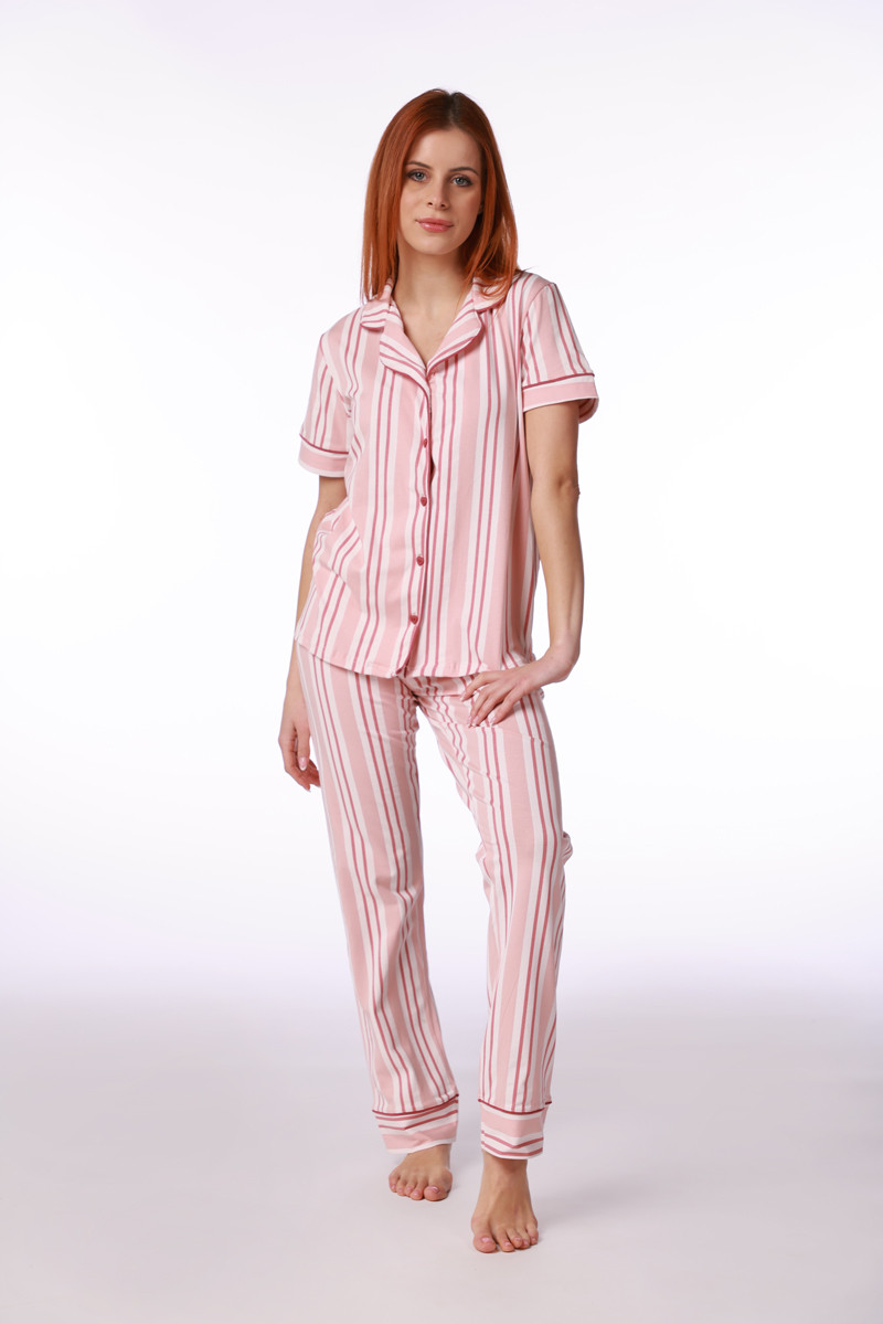 SF женски сет пижами 735190 POWDER STRIPES KD SS26 