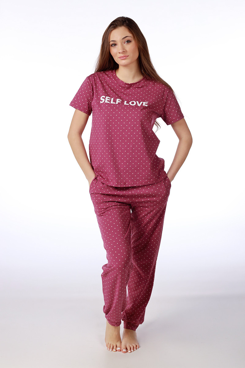 SF женски сет пижами 735197 SELF KD SS26 