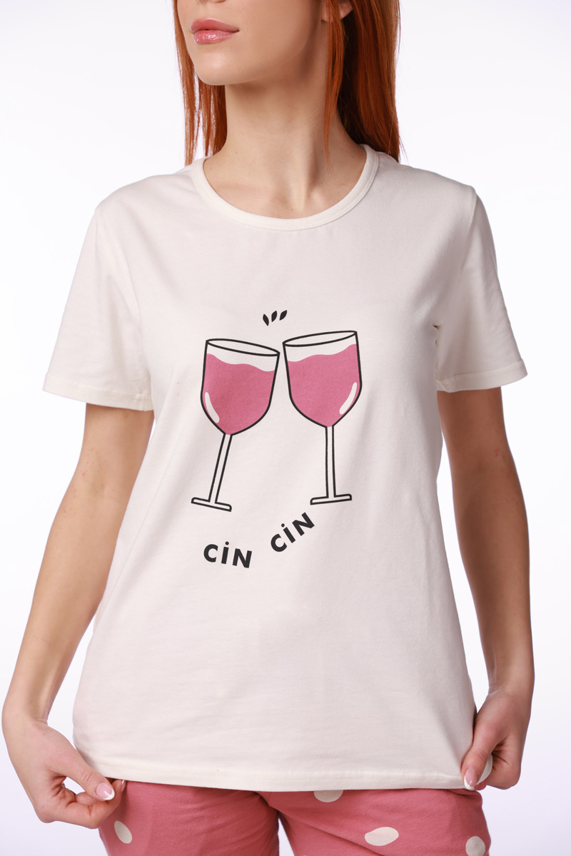 SF женски сет пижами CIN CIN KD SS26 