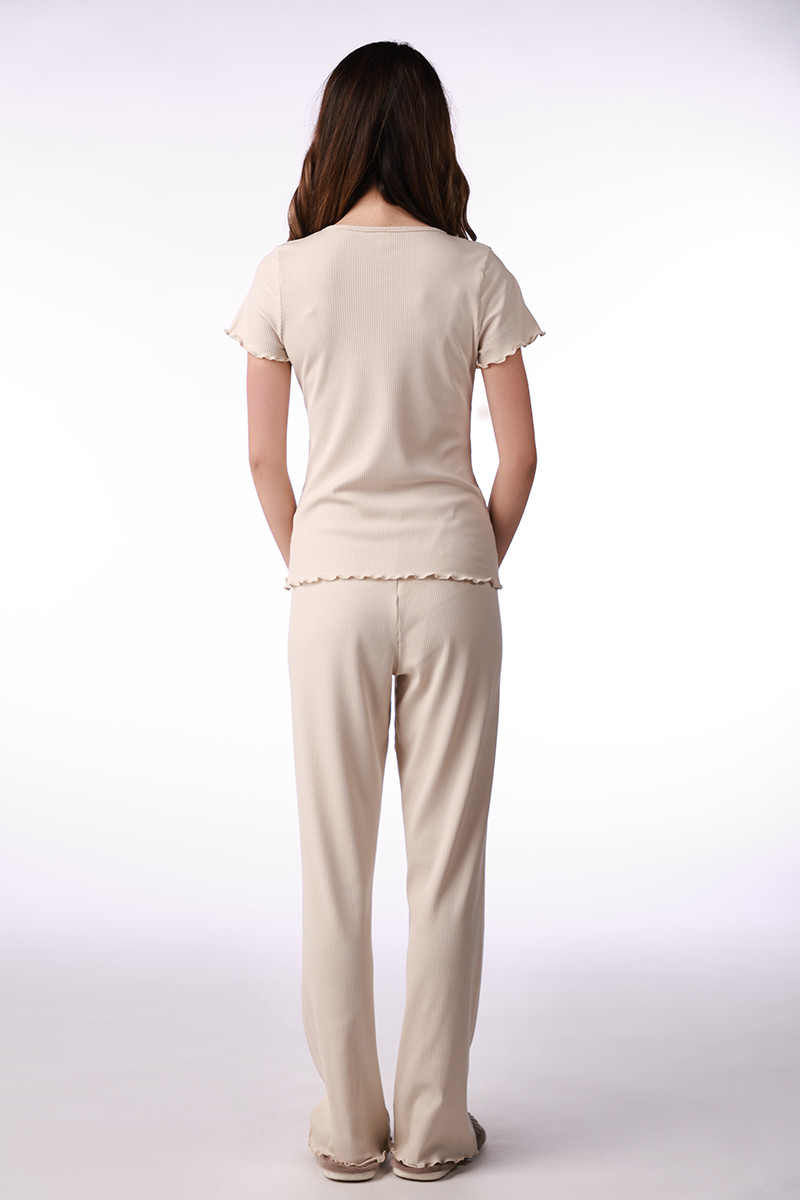 SF женски сет пижами 735201SP BASE RIB KD SS26 