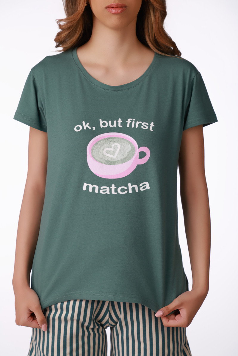 SF женски сет пижами MATCHA KK SS26 