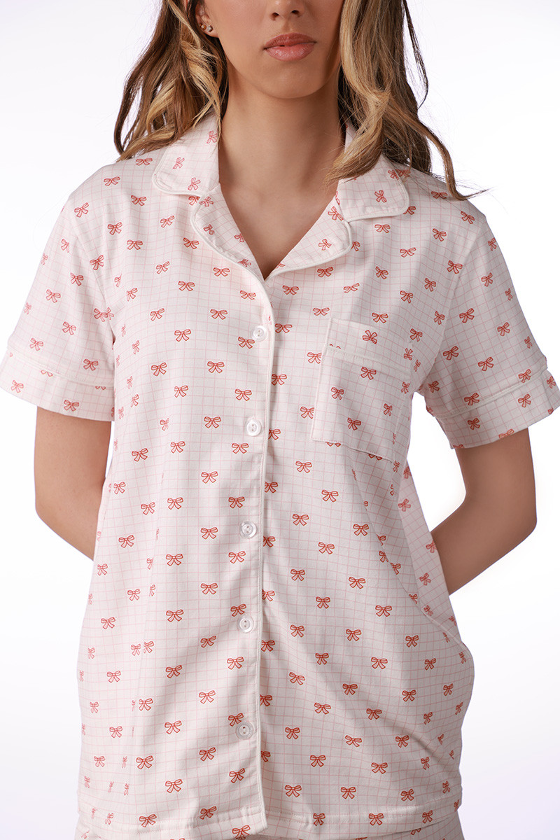 SF женски сет пижами 735218SP WAFLE BOW KK SS26 