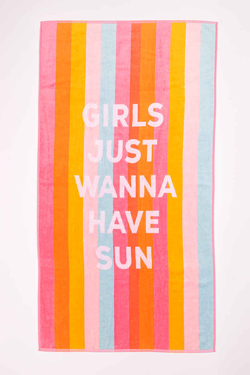 SF унисекс пешкир GIRLS SF SS26 