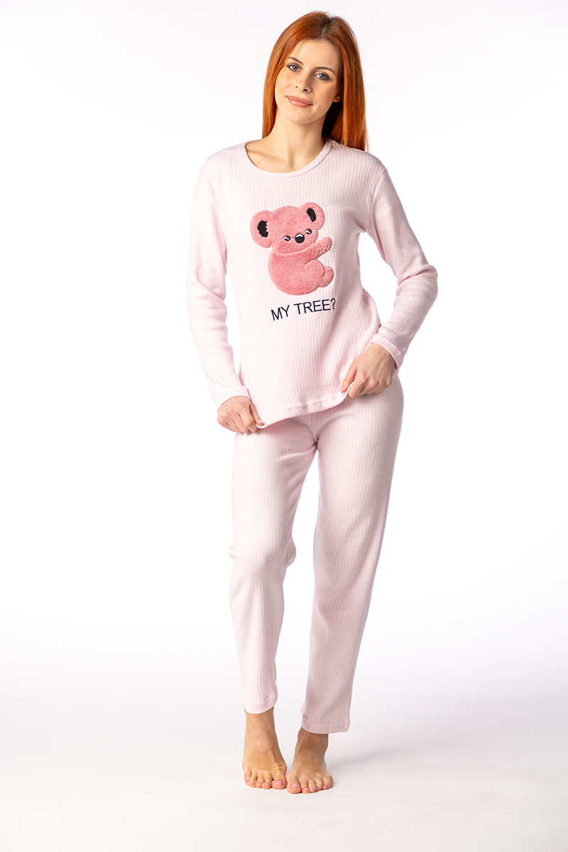 Lila женски сет пижами RAPORLU 15728 KOALA DD FW25 