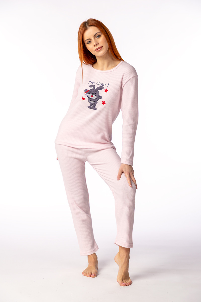 Lila женски сет пижами RAPORLU 15727 CUTE DD FW25 