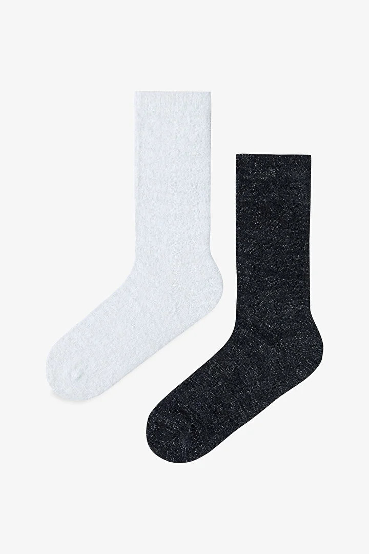 Penti женски класични чорапи WARM SPARKLE 2LI SKT 