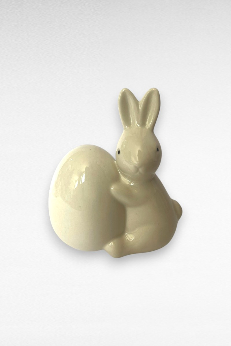 SF HOME велигденски Bunny ceramic egg 