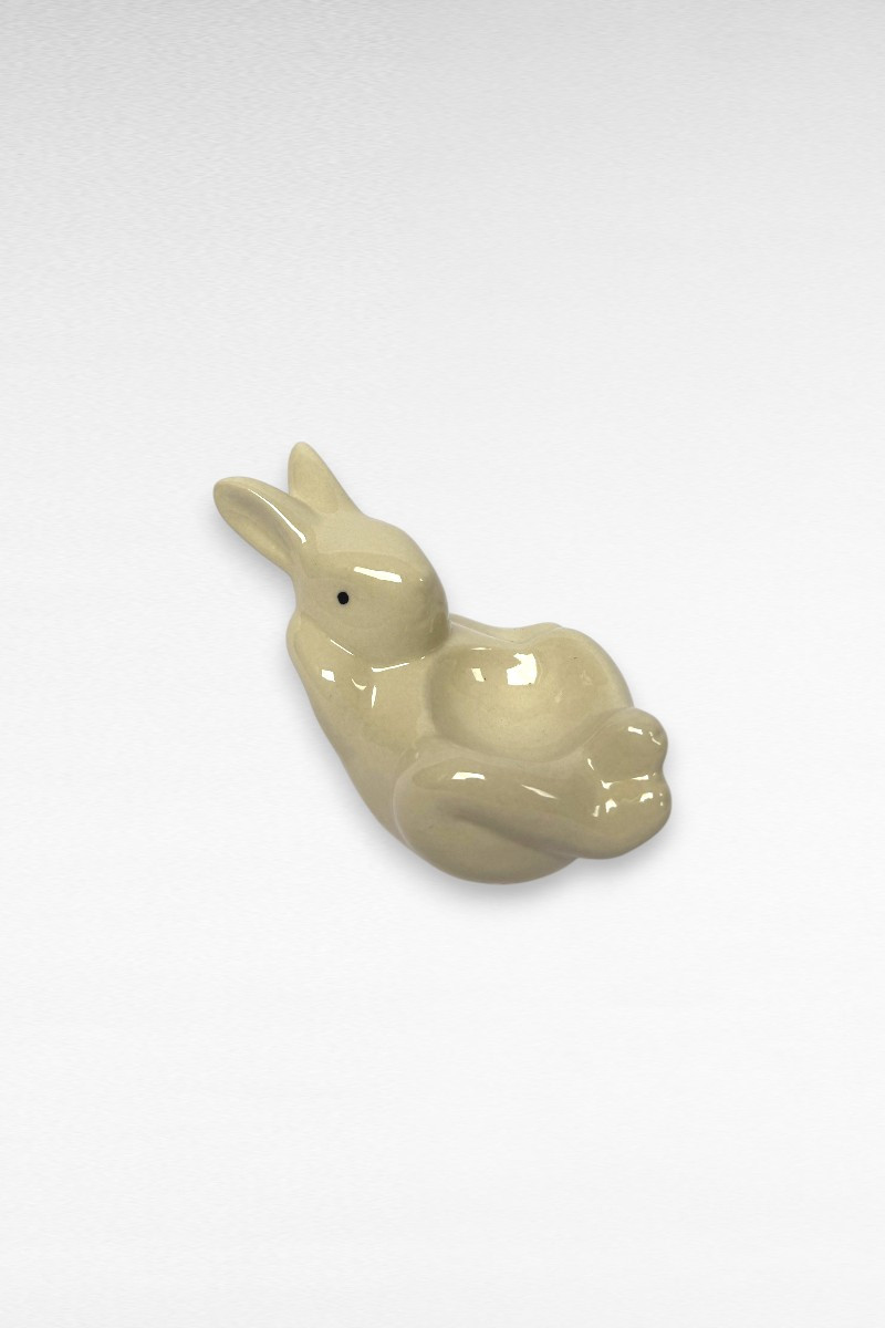 SF HOME велигденски Зајче со здела White 