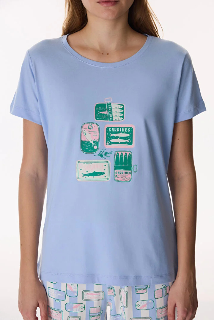 Penti женски сет пижами SARDINES SS PANTOLON SET 