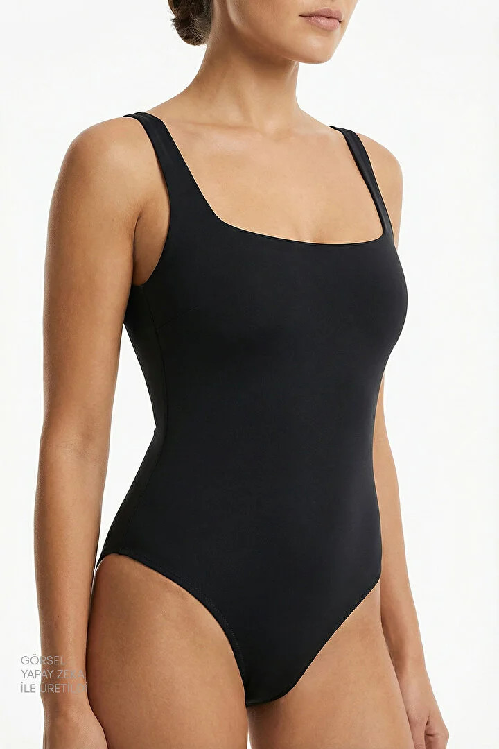 Penti женски едноделен костим за капење BASIC NECK OPENING SUIT 