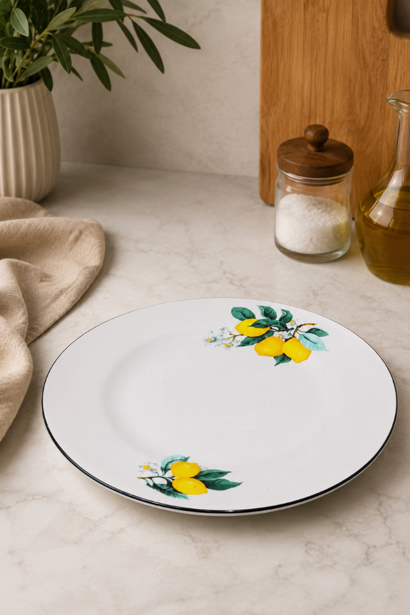 SF HOME  тањир Limoni Bianco 