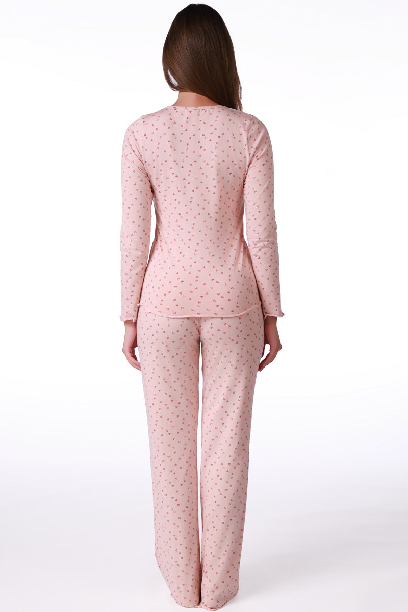 SF женски сет пижами 735234 PINKISH DD FW26 