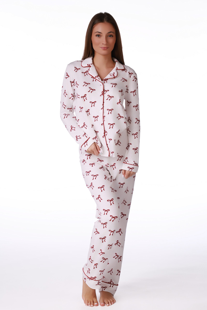 SF женски сет пижами 735240 RED BOW DD FW26 