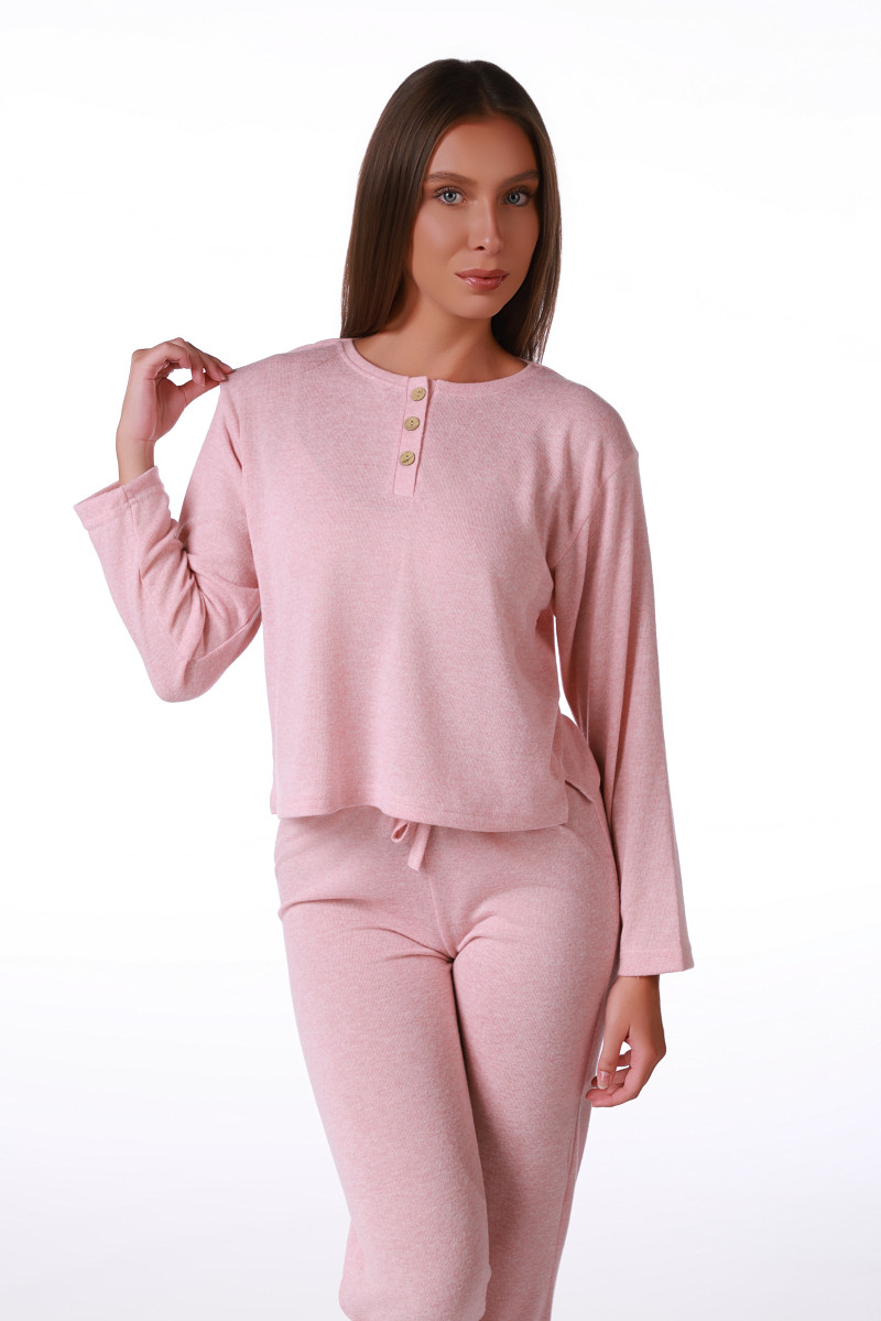 SF женски сет пижами KNIT SP 3 PINK DD FW26 
