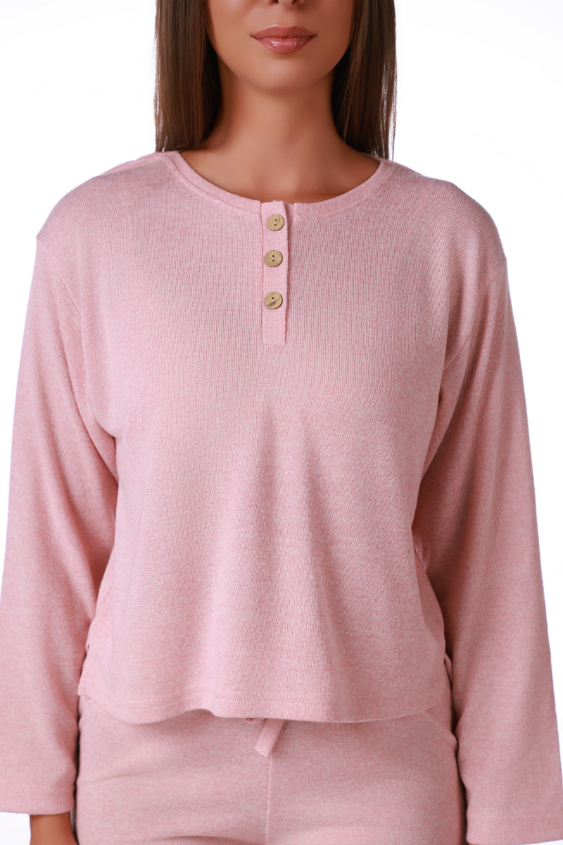 SF женски сет пижами KNIT SP 3 PINK DD FW26 