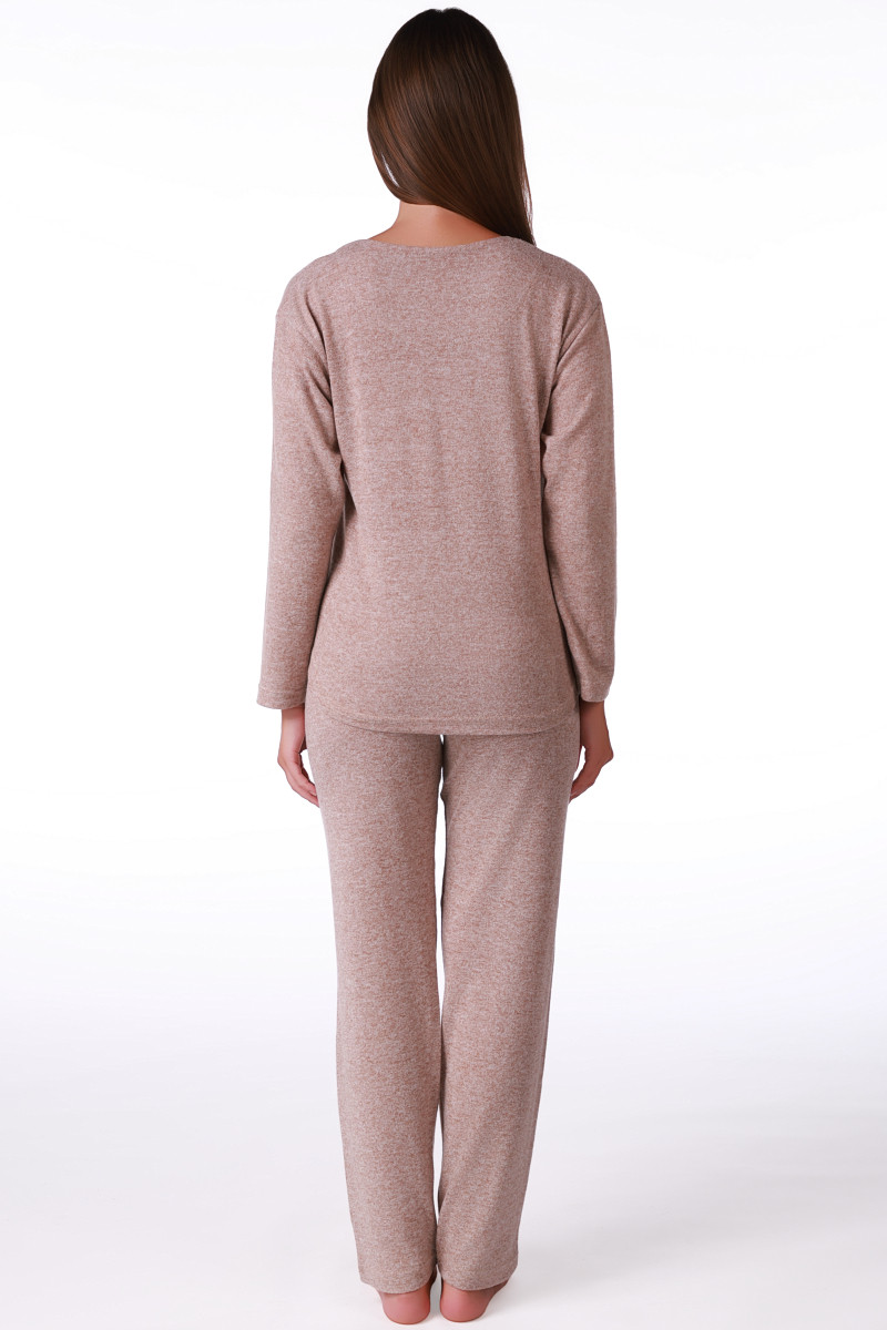 SF женски сет пижами KNIT SP CREAM DD FW26 