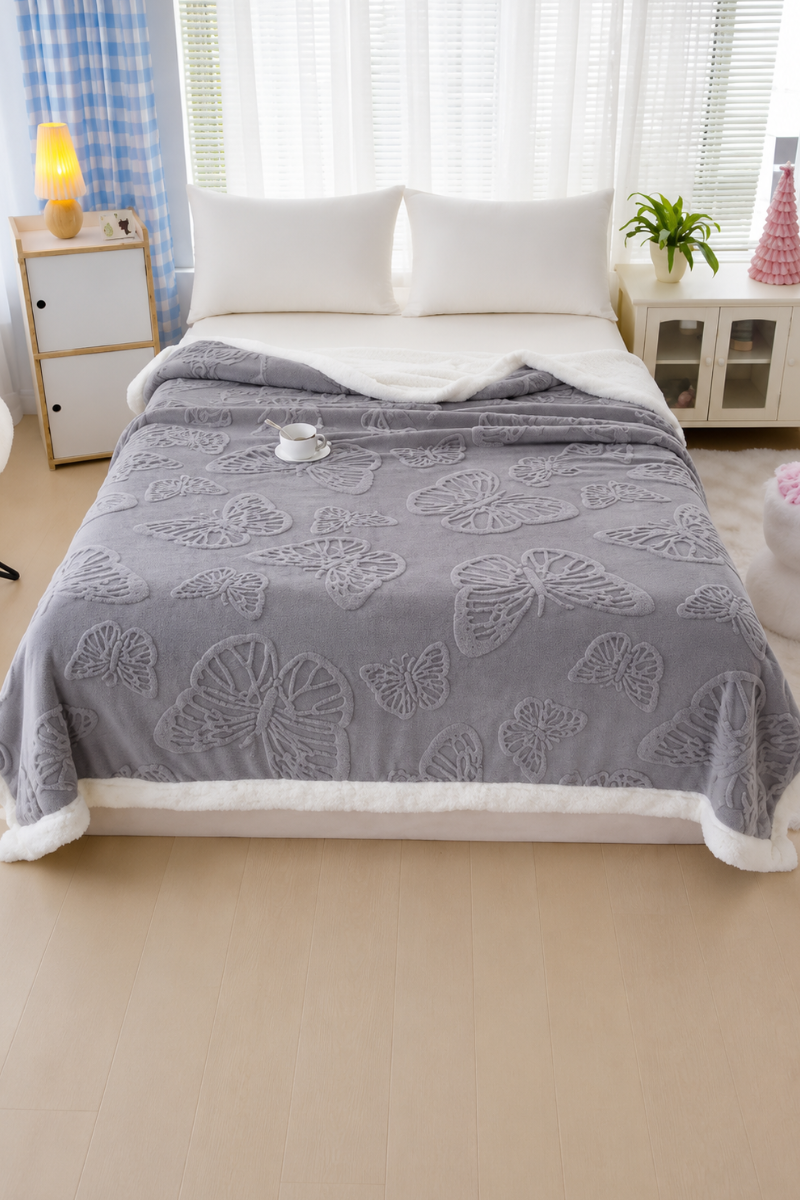 SF HOME  ќебе Butterfly Gray 150x200 