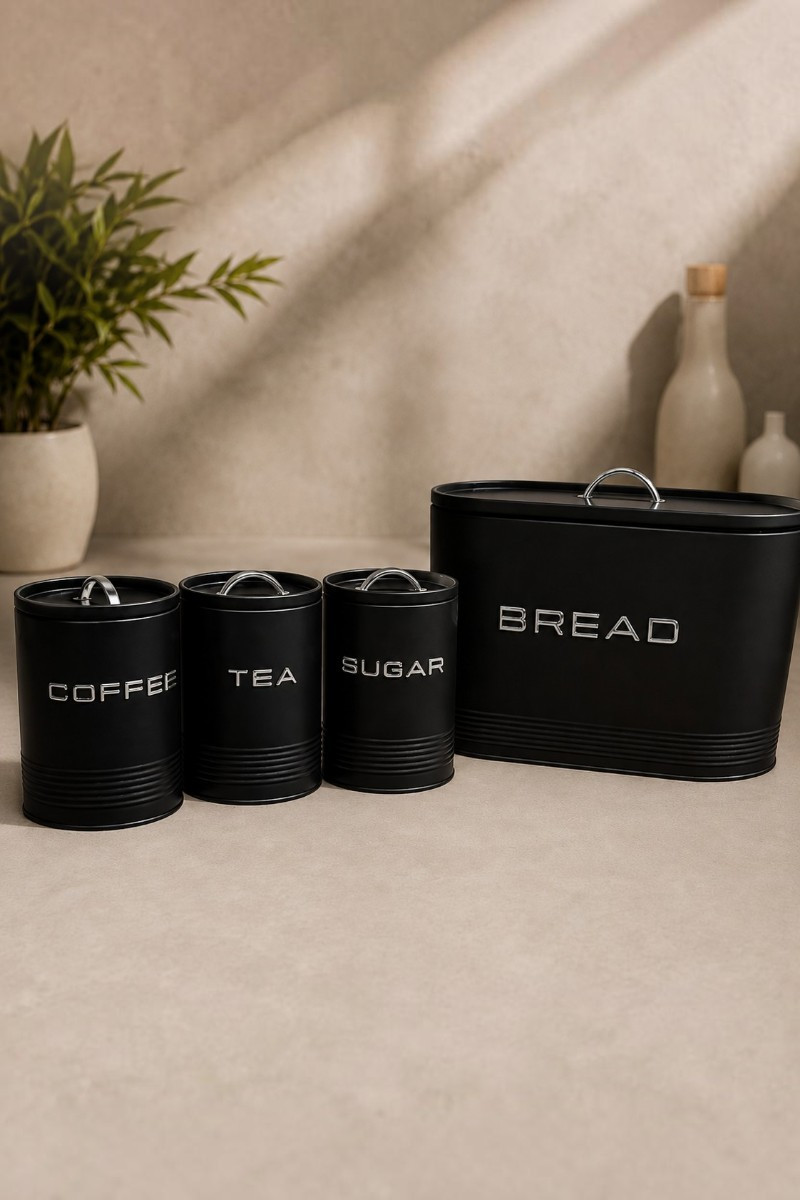 SF HOME  кутија за леб AID LEBARKA + 3 PCS METAL SET 4/1 B 