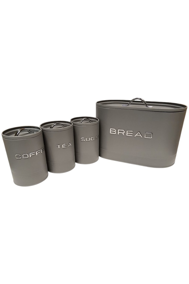 SF HOME  кутија за леб AID LEBARKA + 3 PCS METAL SET 4/1 C 