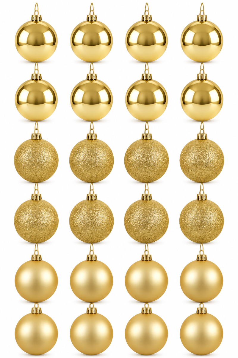 SF HOME  Новогодишни Лампиони сет 24/1 Golden Bell 